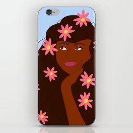 Flower Girl iPhone Skin