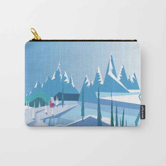 In The Ice Cold North No. 2 Carry-All Pouch