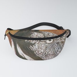 Victorian Peacock Girl Fanny Pack