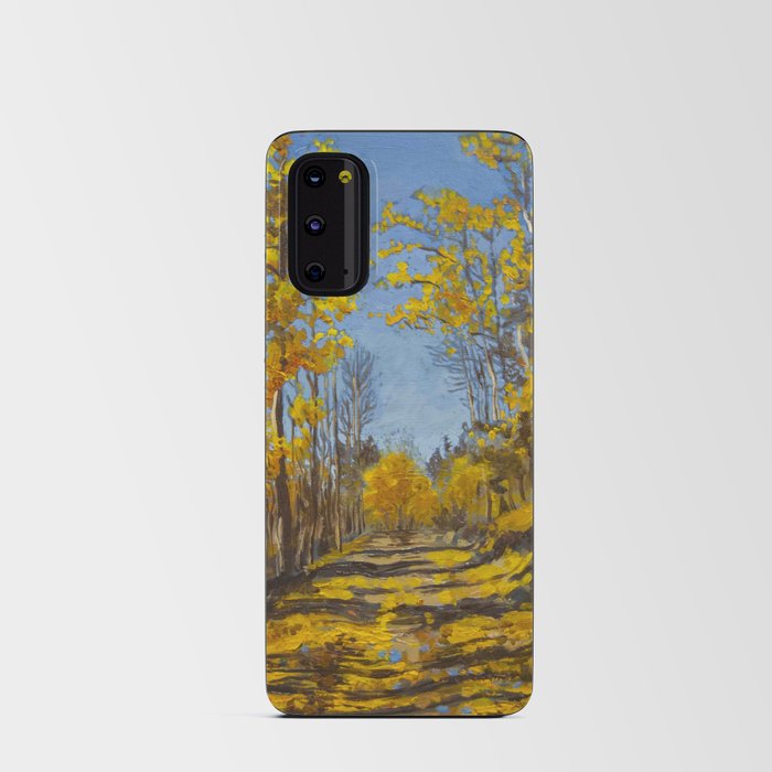 Yellow Trees Android Card Case