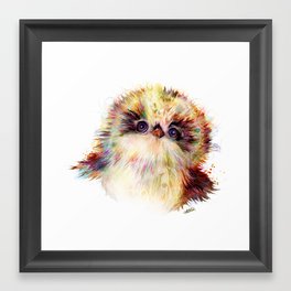 Baby Owl ~ Owlet Painting Framed Art Print