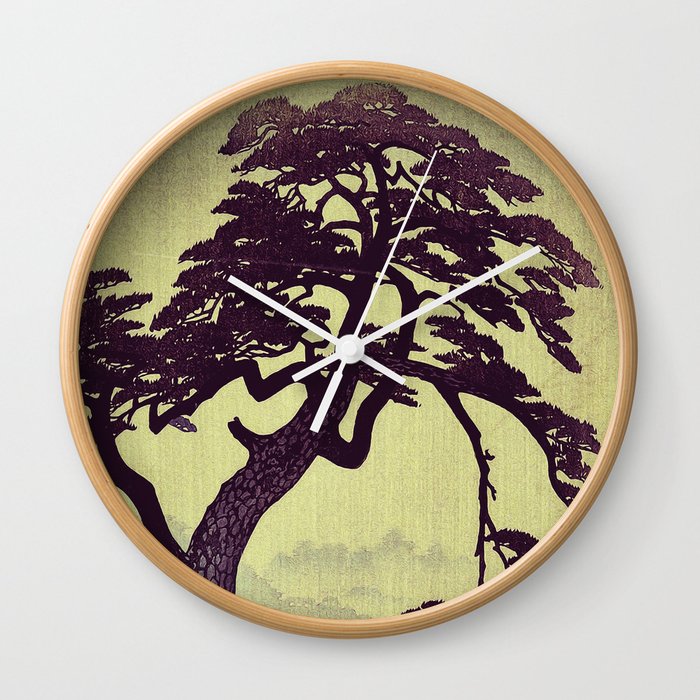 Old Man Standing Wall Clock