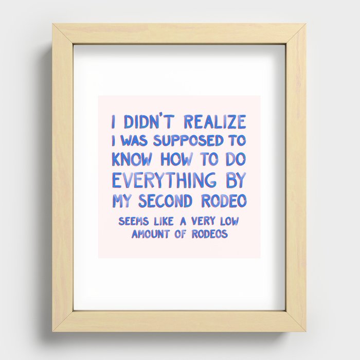 Recessed Framed Print
