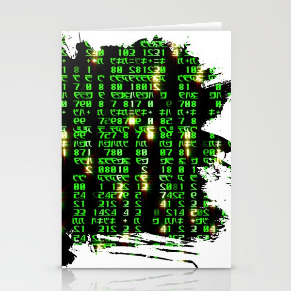 I am the architect of this matrix Stationery Cards