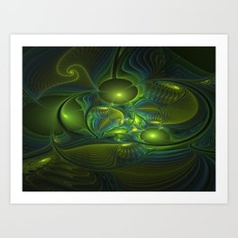 Fluorescence Art Prints Society6
