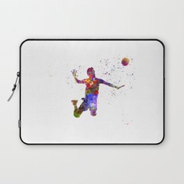 Volleyball player in watercolor Laptop Sleeve