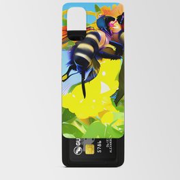 Abstract AI generative ART - Pollinate 4 Android Card Case