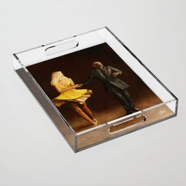 Margaret and Charlie Acrylic Tray