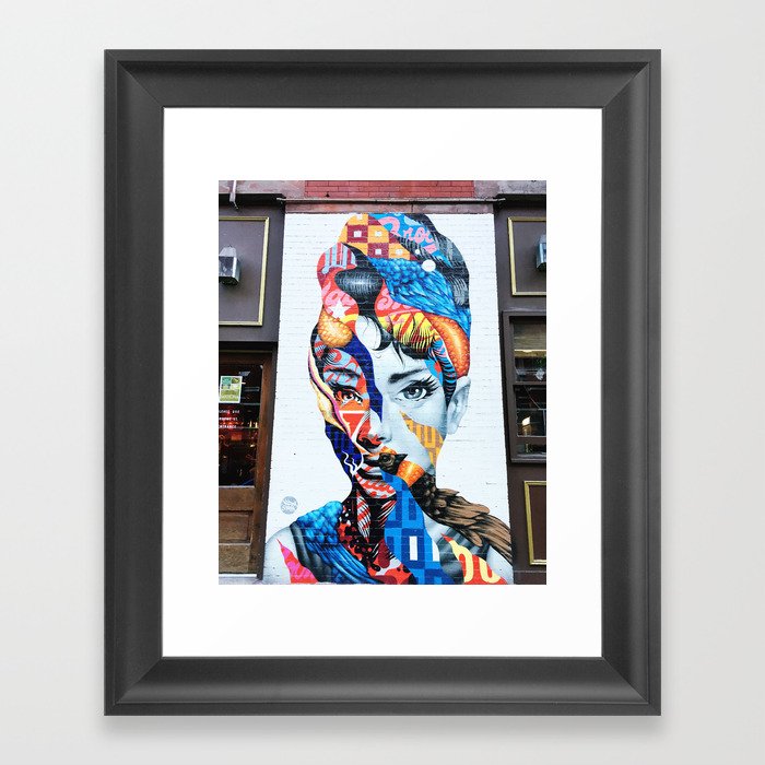 AUDREY NYC Framed Art Print