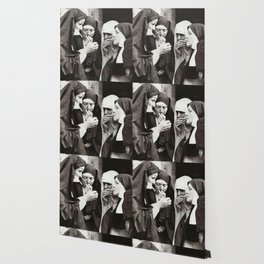 Nuns Smoking Wallpaper