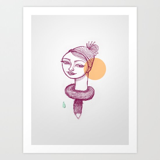 Winter is coming Art Print