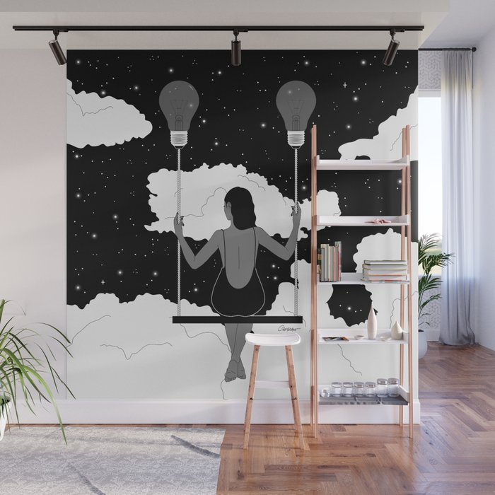 Let Your Ideas Carry You Wall Mural By Camissao Society6
