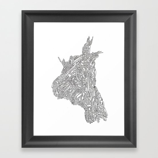Jack Lenovo Framed Art Print
