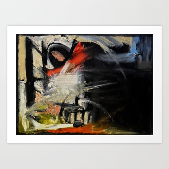 Night Window Art Print