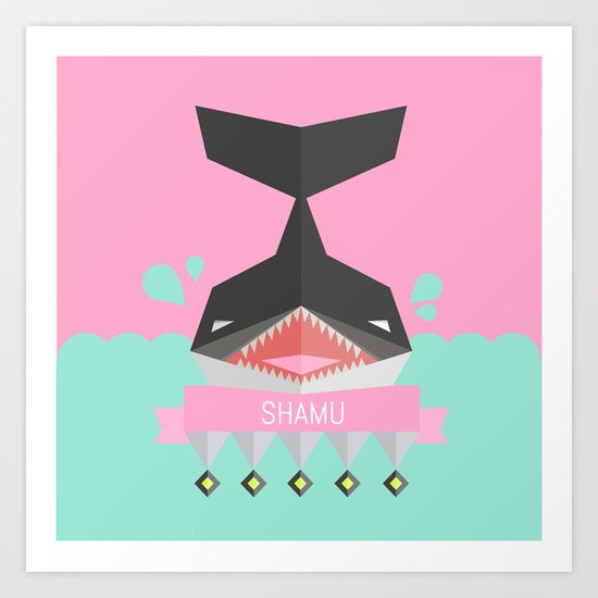 Our lovely pets 2 Art Print