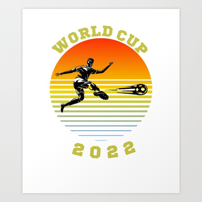 world cup 2022 Art Print