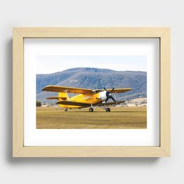Soviet Antonov An-2 biplane Recessed Framed Print