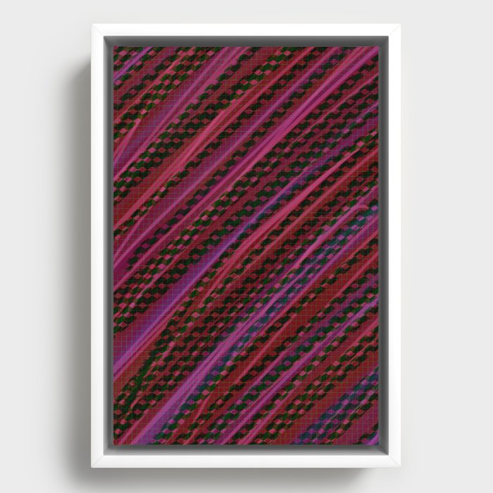 Ruby Prism  Framed Canvas