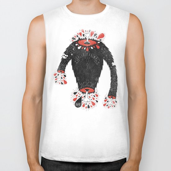SALVAJEANIMAL headless II Biker Tank