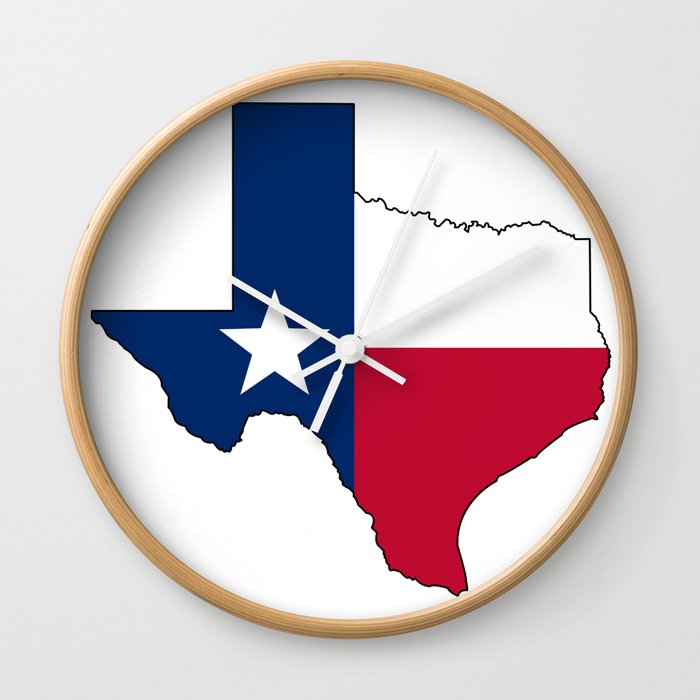 Texas Wall Clock