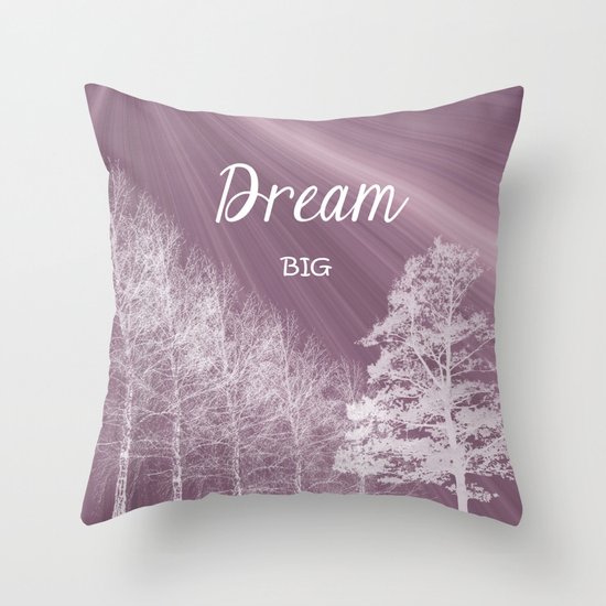 Dream Big Throw Pillow