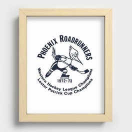 Phoenix Roadrunners T-Shirt Recessed Framed Print