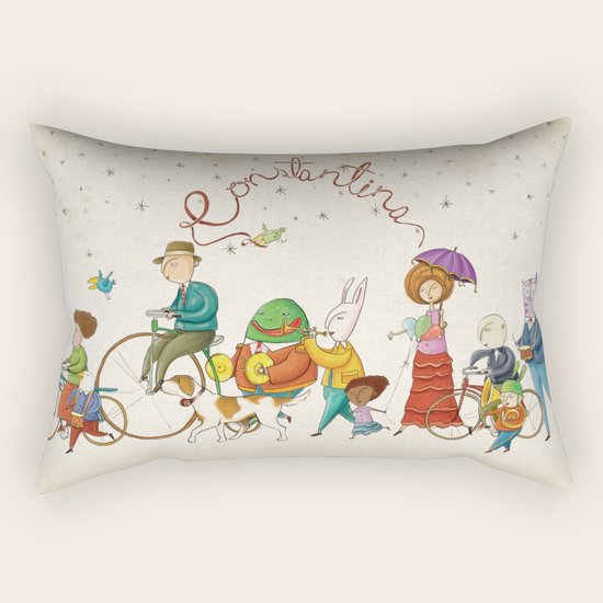 ¡Hola amigos! Rectangular Pillow
