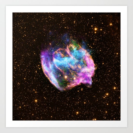 Black Hole Art Print