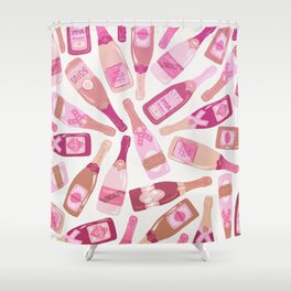 French Champagne Collection – Pink Shower Curtain