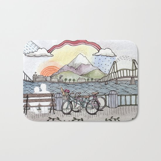 You and Me Bath Mat