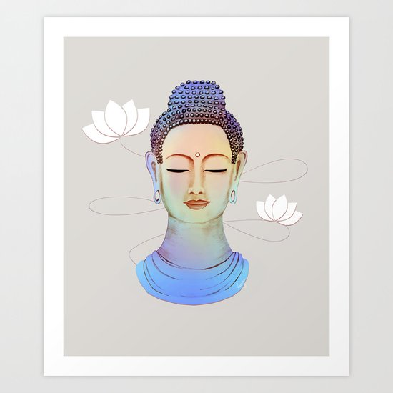 Buddha Art Print
