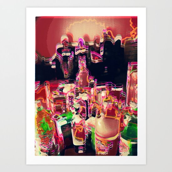 coctail party Art Print