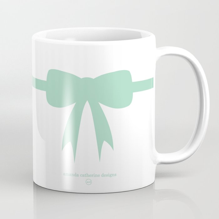 Put A Bow On It Coffee Mug By Amandacatherinedesigns Society6