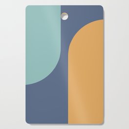 Modern Minimal Arch Abstract LXXIV Cutting Board