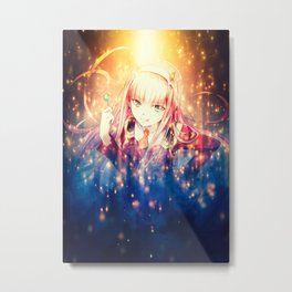 Darling in the Franxx   Zero Two Metal Print | Zero, Two, Painting, In, Franxx, Japanese, Hiro, Darling, Anime, The 