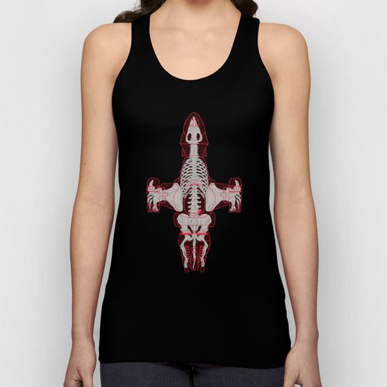 Spaceship Skeletal Survey: The Serenity Unisex Tank Top