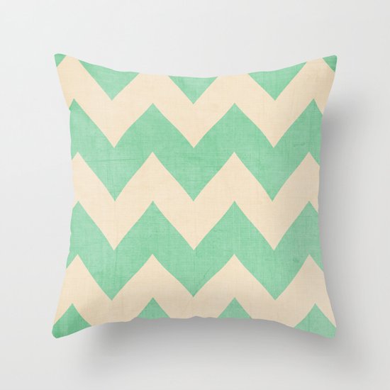 Malibu - Chevron Throw Pillow