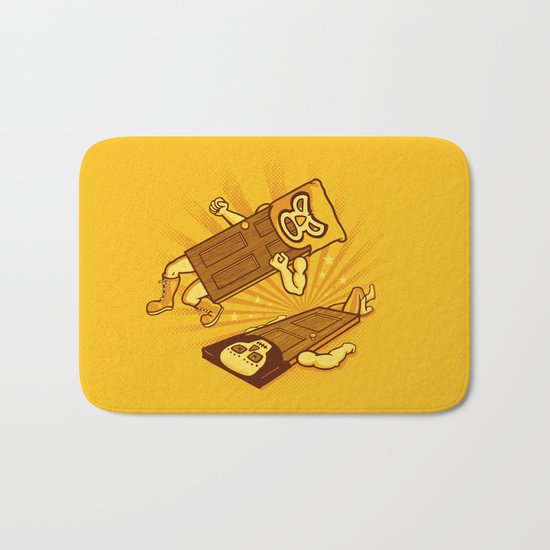 Lucha Doors! Bath Mat