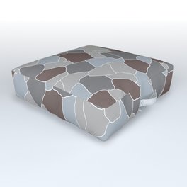 Rock pattern Outdoor Floor Cushion
