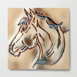 "Horse Head" Metal Print