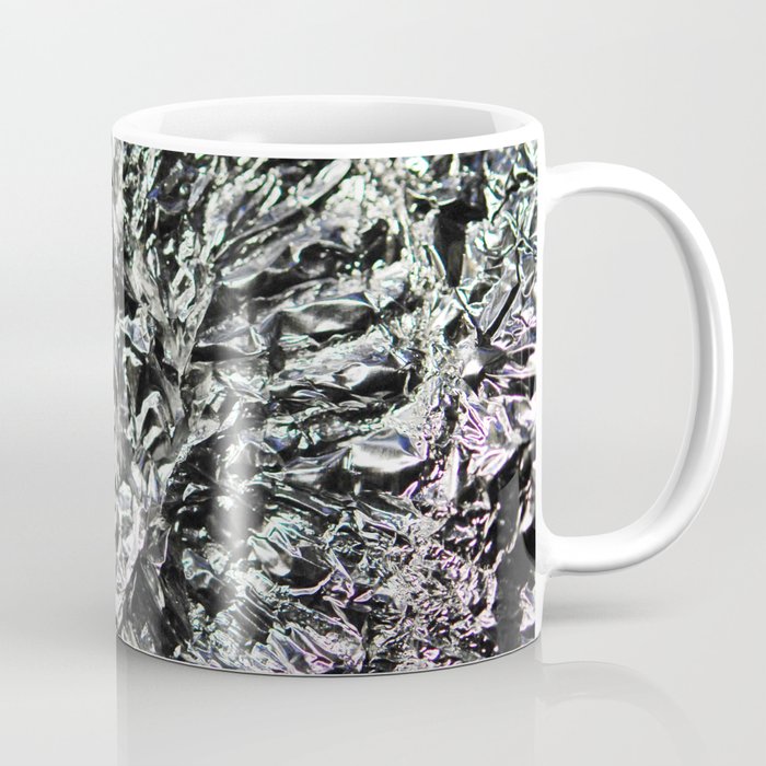 wrinkled aluminum Coffee Mug by HammerPen Studio