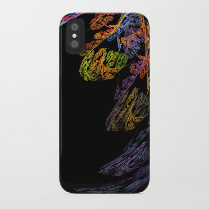 Abstract Fractal Picture On The Dark Background Iphone Case