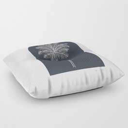 Arched Palm Tree Floor Pillow