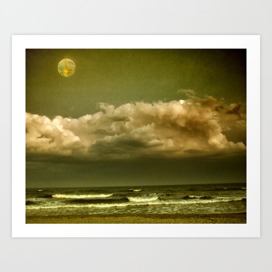 Alien Shore Art Print