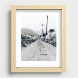 road farm - Support my small business Recessed Framed Print