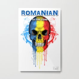 To The Core Collection: Romania Metal Print