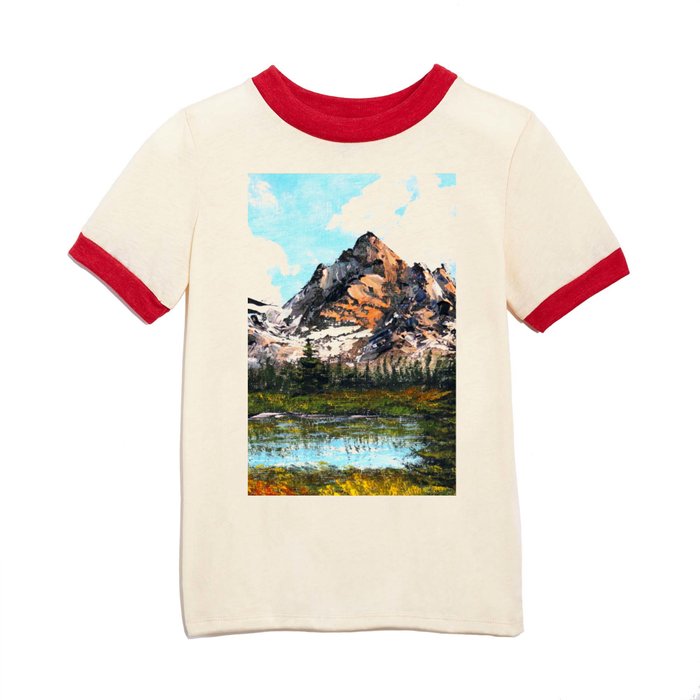 Kids bob ross shirt best sale