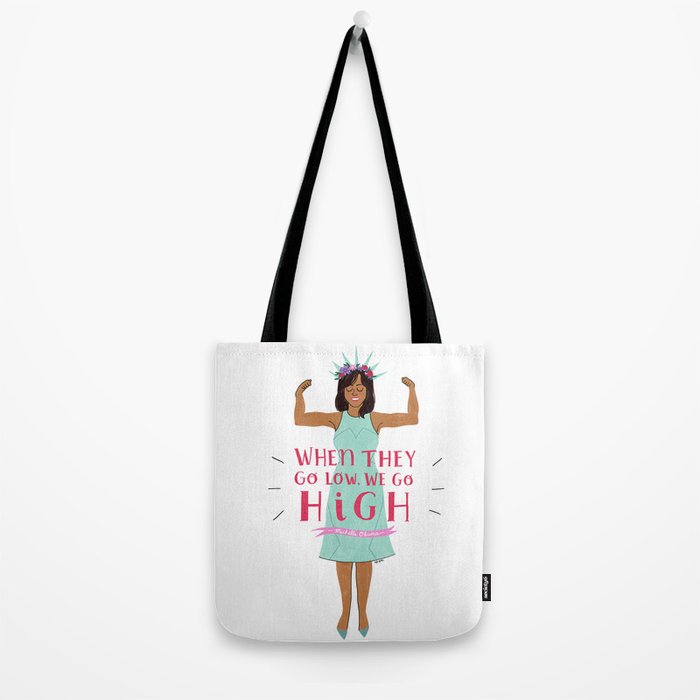 michelle obama tote bag