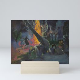 Upa Upa, The Fire Dance - Paul Gauguin Mini Art Print