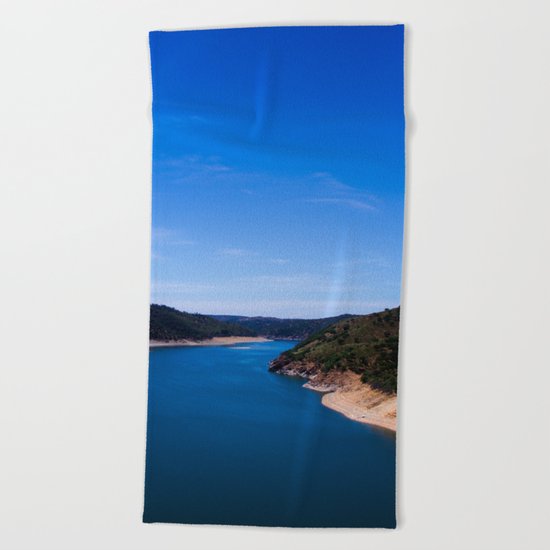 the river Beach Towel